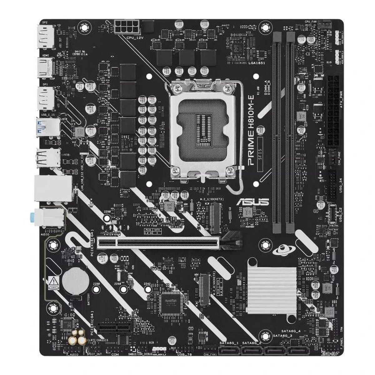 Picture of Motherboard Asus H810M-E LGA 1851 H610