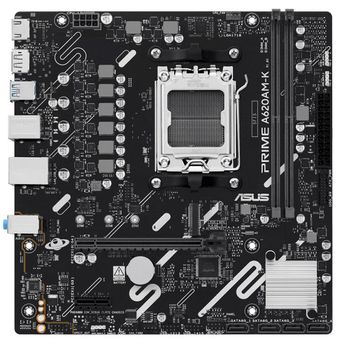 Picture of Motherboard Asus 90MB1GX0-M0EAY0 AMD A620 AMD AM5