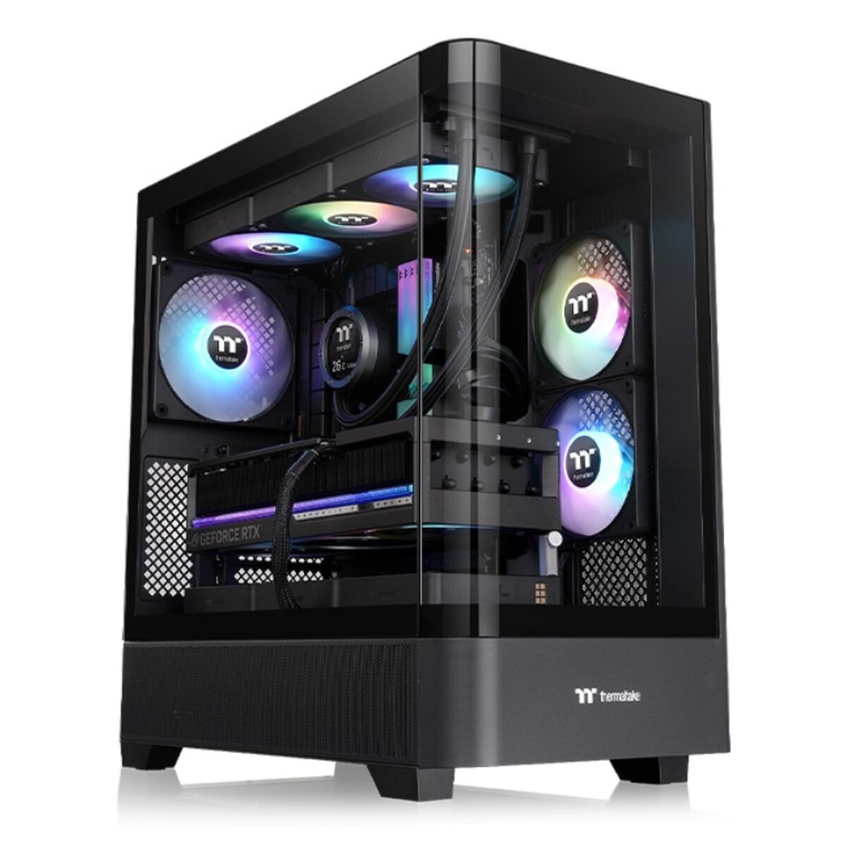 Afbeeldingen van ATX Semi-tower Box THERMALTAKE CA-11G-00M1WN-00 Black