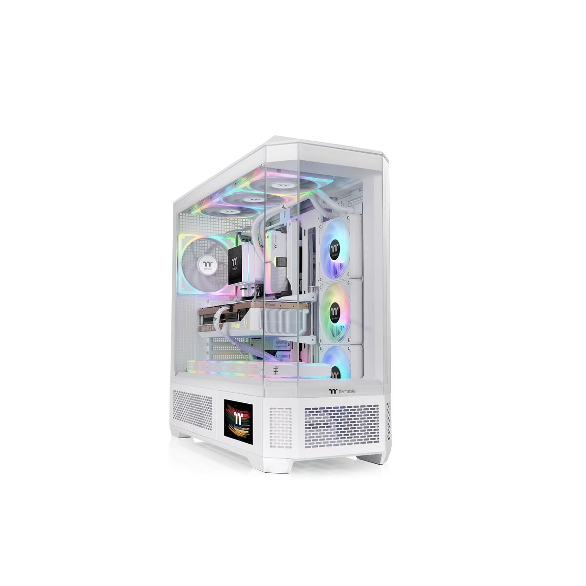 Obrazek ATX Semi-tower Box THERMALTAKE CA-11H-00F6WN-00 White Snow white