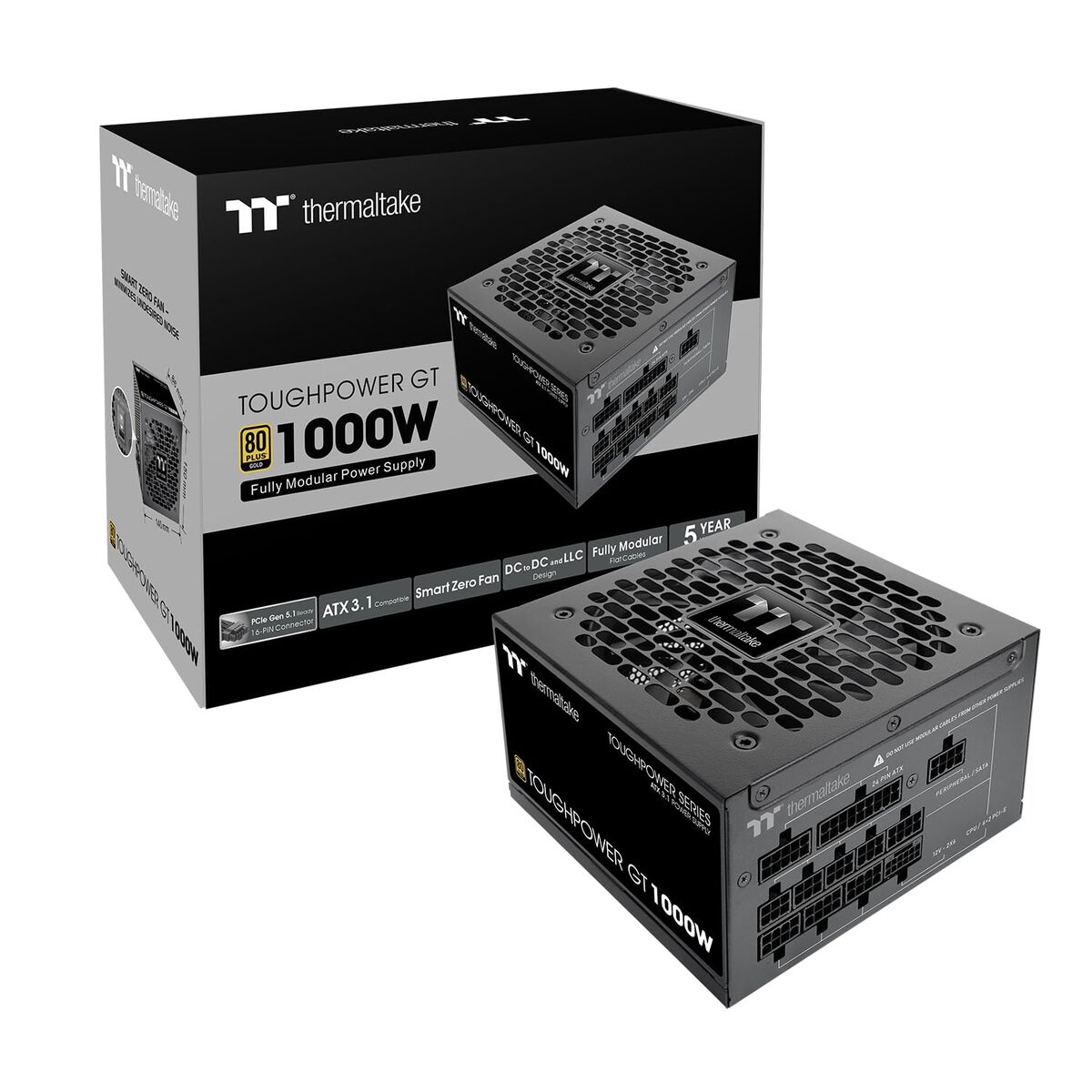 Image de Power supply THERMALTAKE Toughpower GT 1000W ATX 1000 W