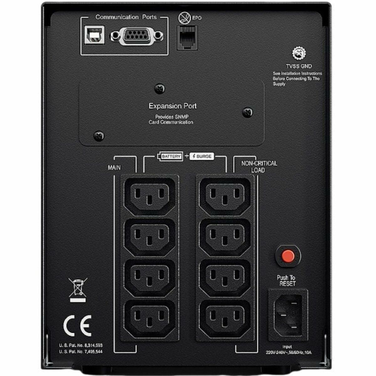 Afbeeldingen van Uninterruptible Power Supply System Interactive UPS Cyberpower PR1500ELCD