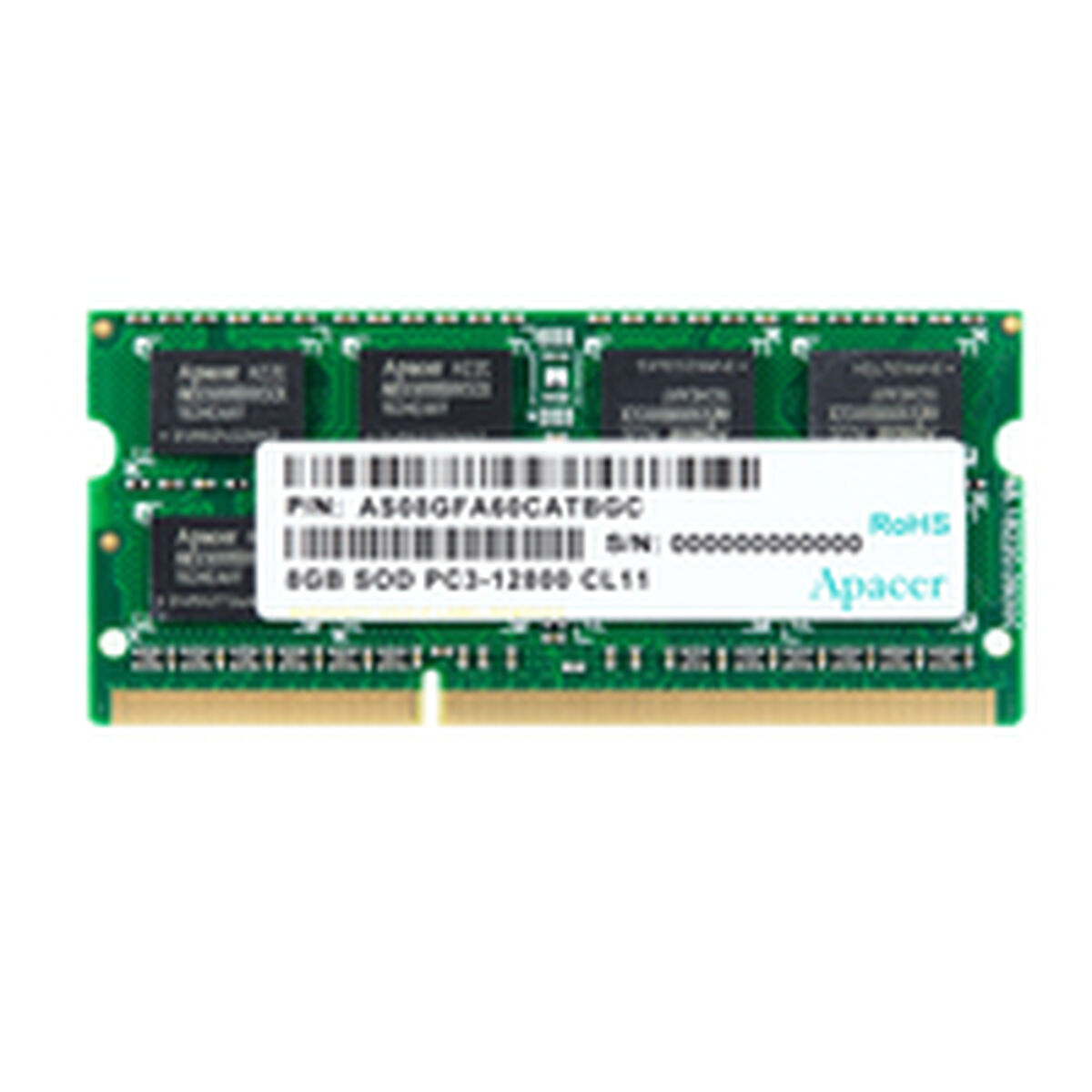 Picture of RAM Memory Apacer PC3-12800 8 GB DDR3 1600 mHz CL11