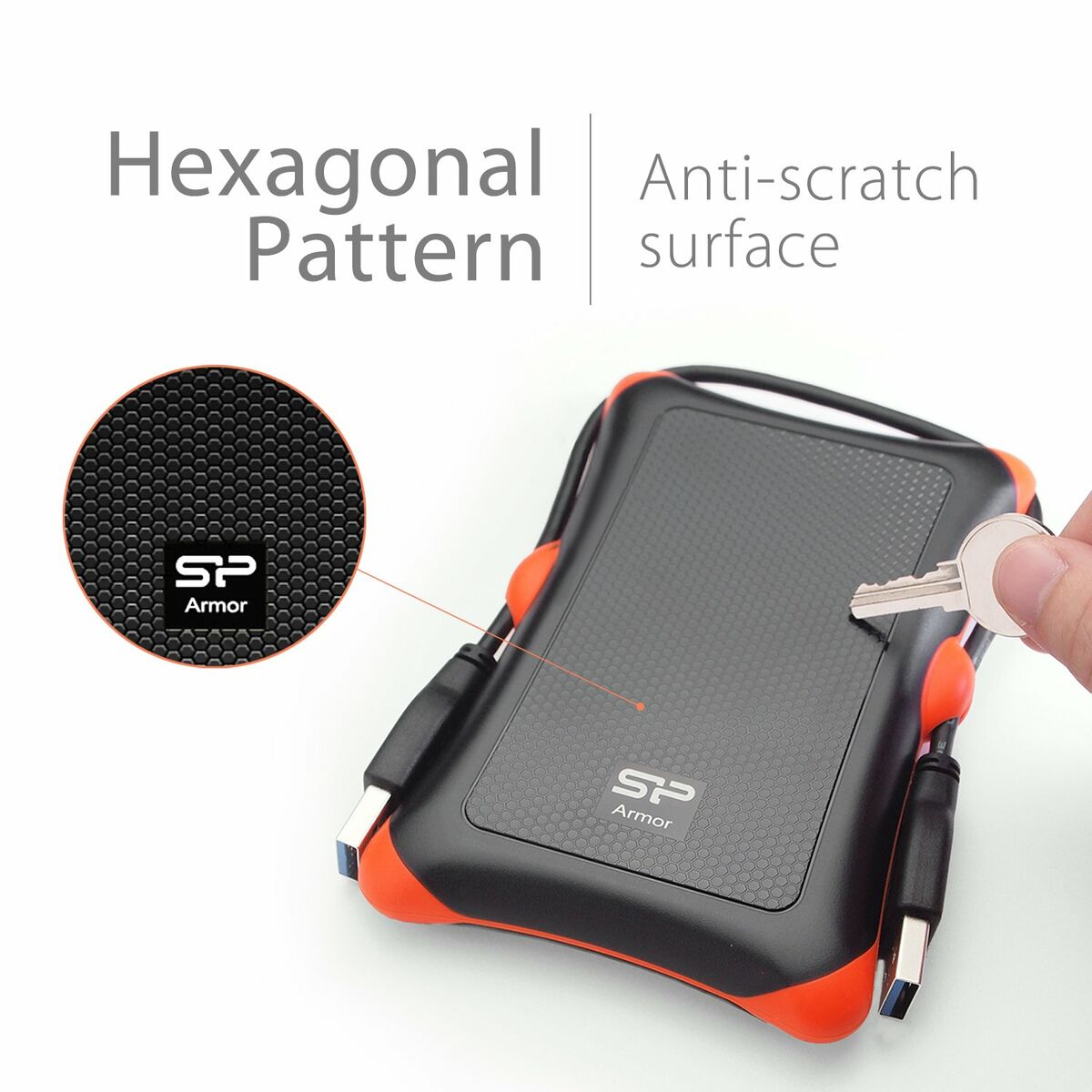 Picture of Case Silicon Power Armor A30 Black 2,5"