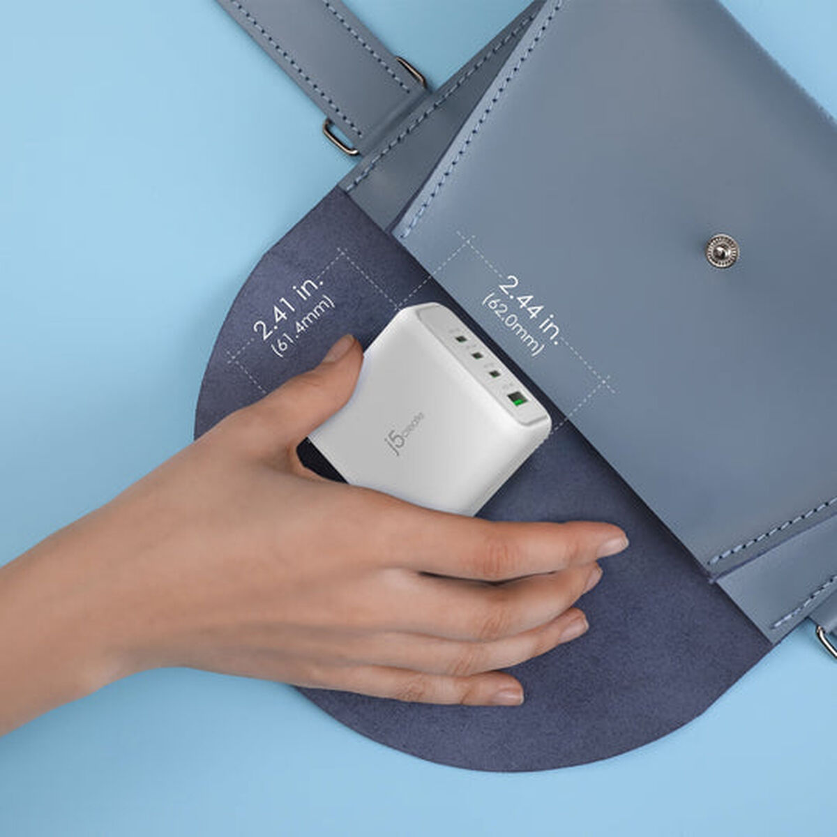 Picture of Wall Charger j5create JUP4370EF-N White