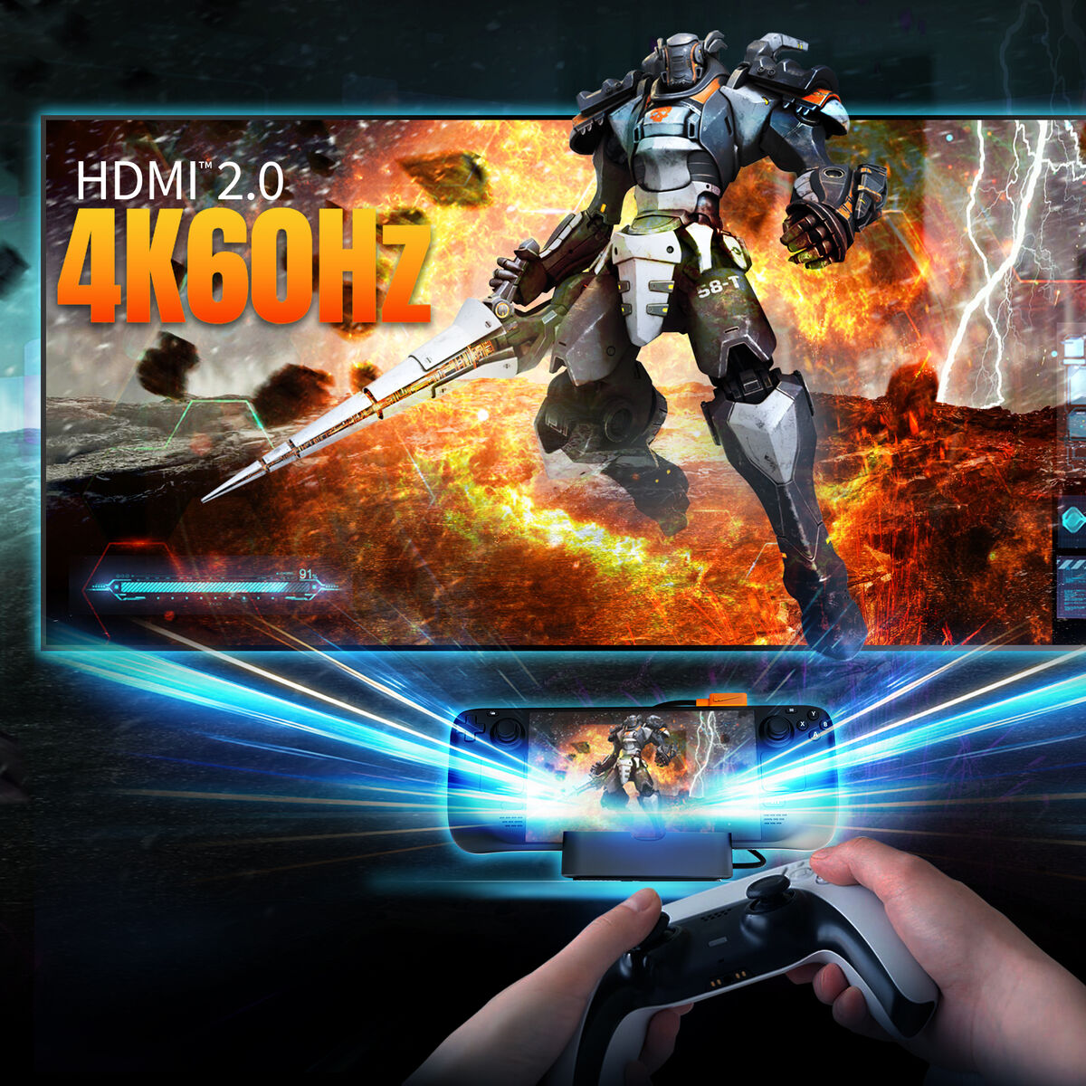 USB Hub j5create JCD624-N Black Grey