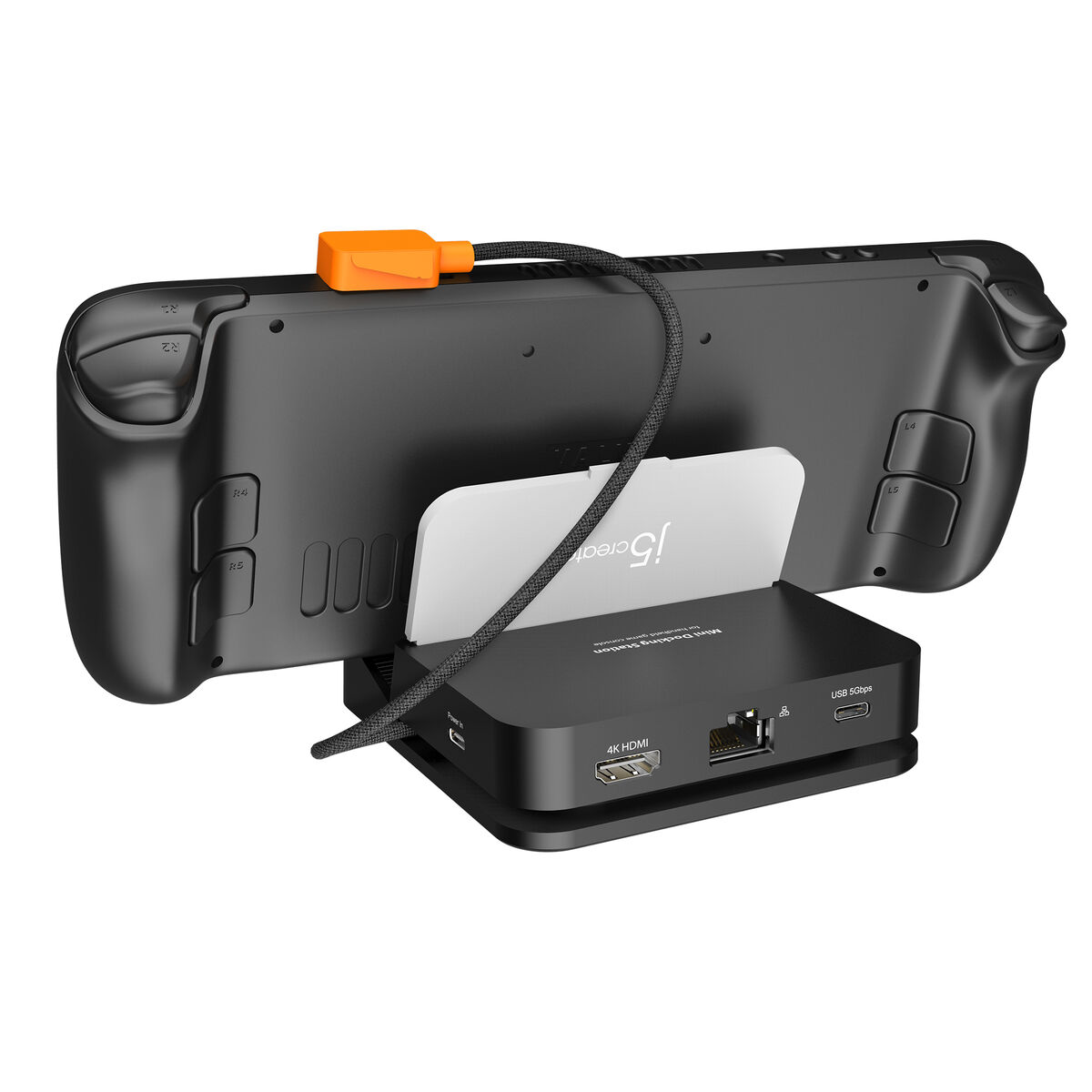 USB Hub j5create JCD624-N Black Grey