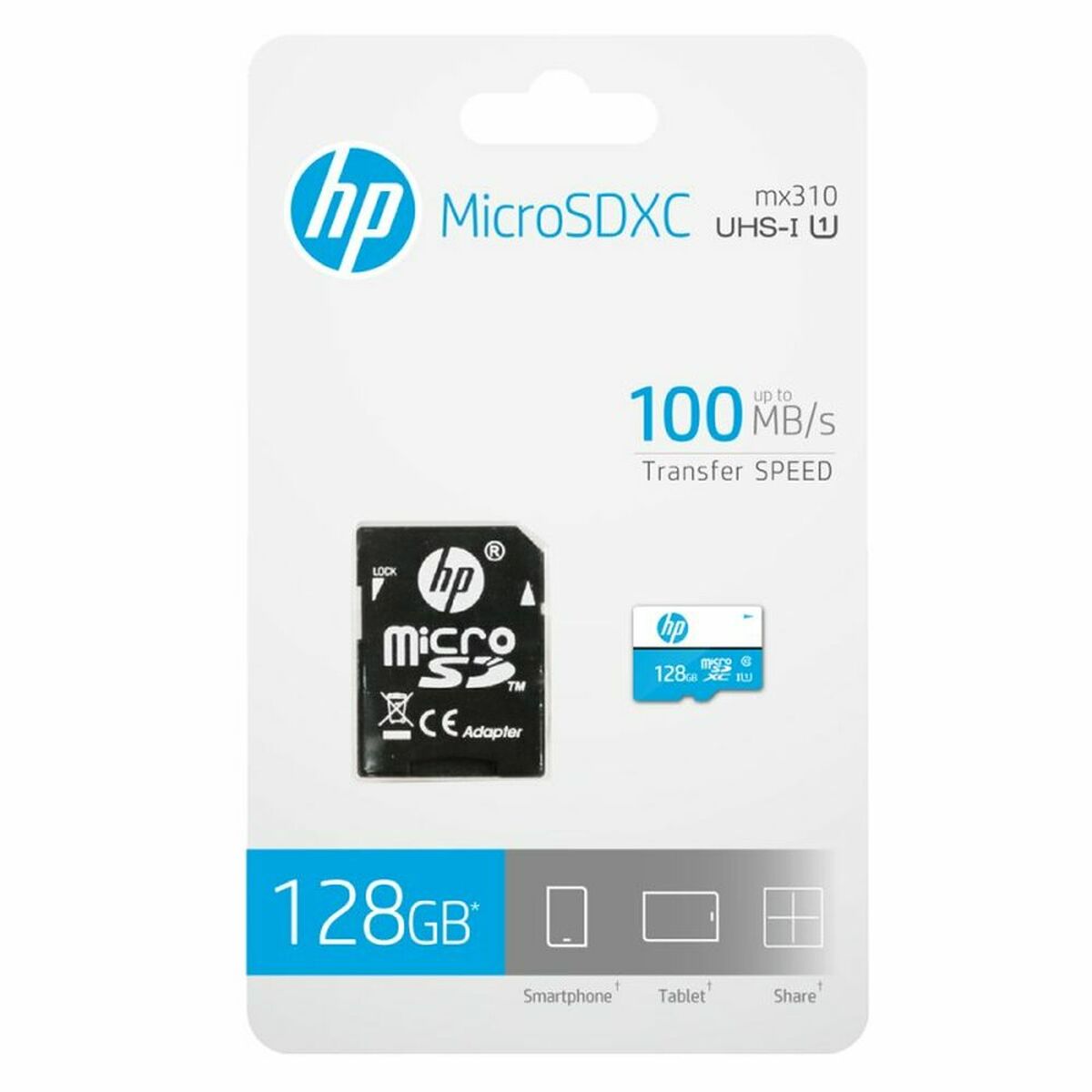 Kép Micro SD Memory Card with Adaptor HP HFUD128-1U1BA