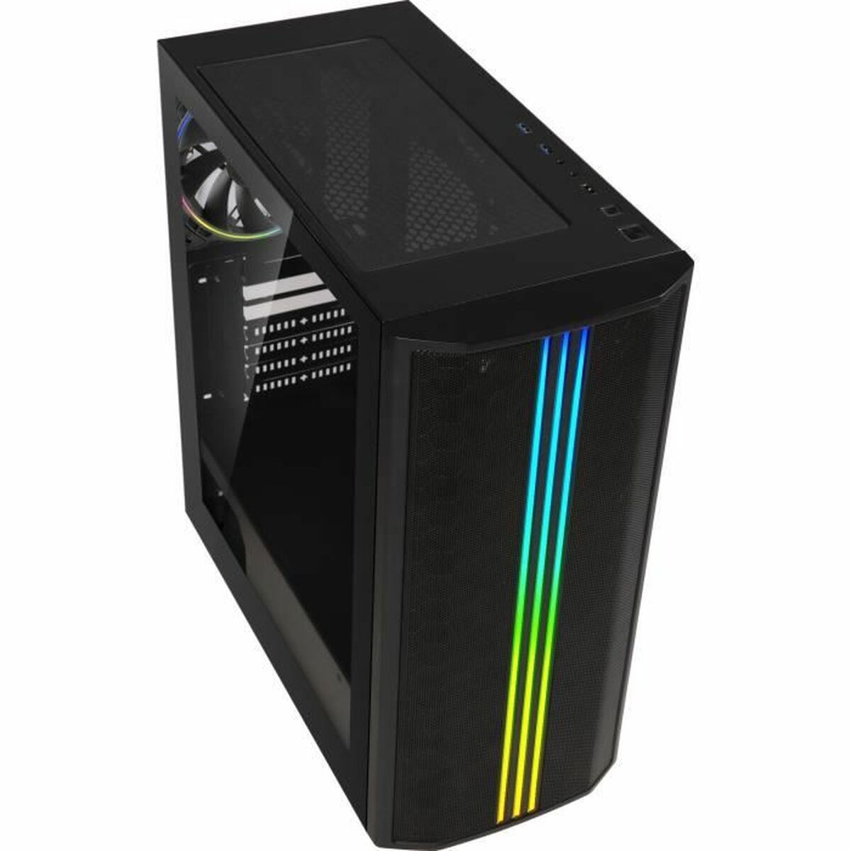 Afbeeldingen van ATX Semi-tower Box BitFenix Saber Mesh FRGB Black