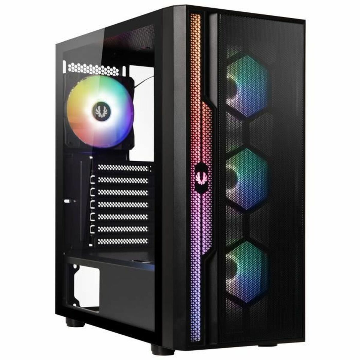 Afbeeldingen van ATX Semi-tower Box BitFenix Apollo ARGB Black