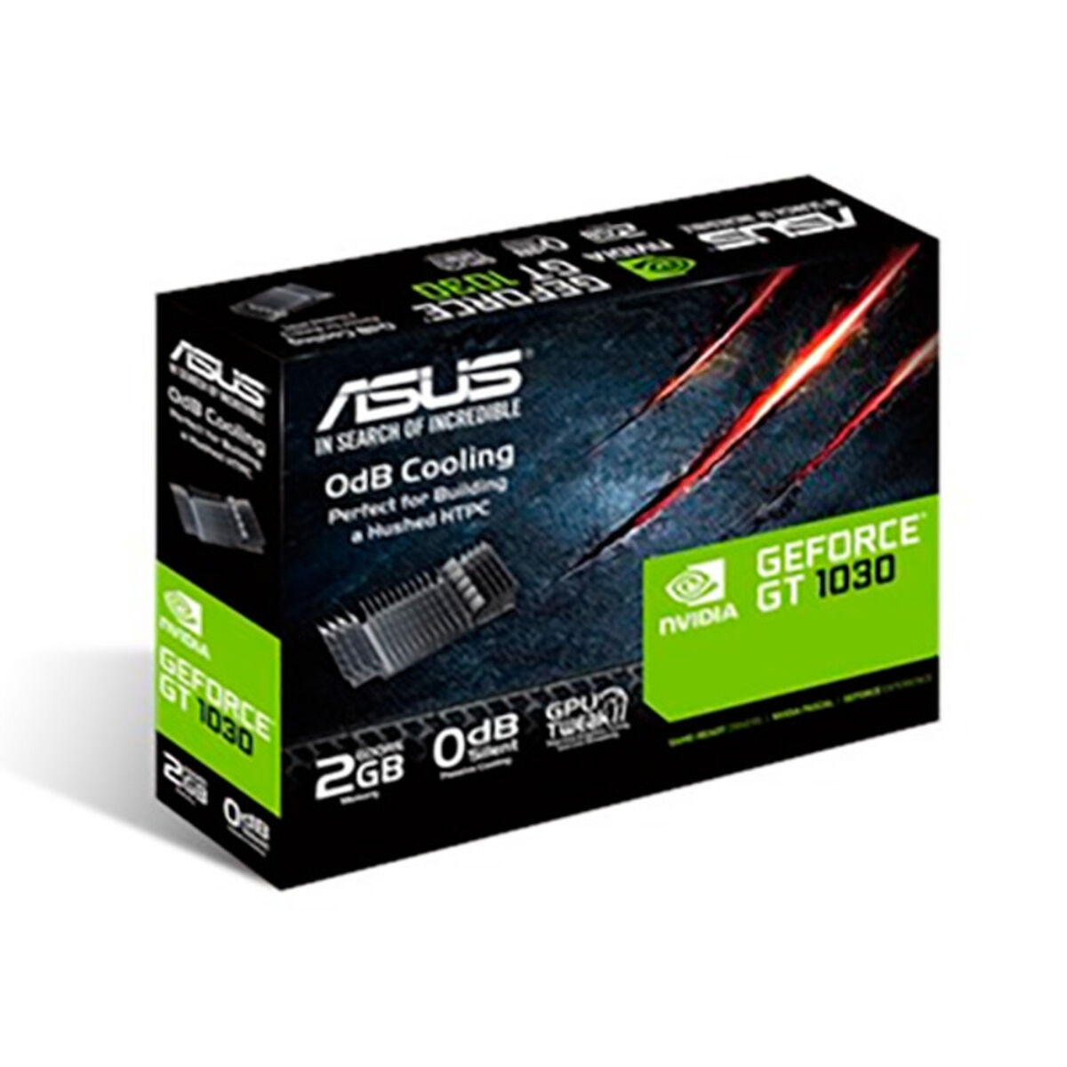 Gaming-grafikkort Asus B991M03 2 GB NVIDIA GeForce GT 1030