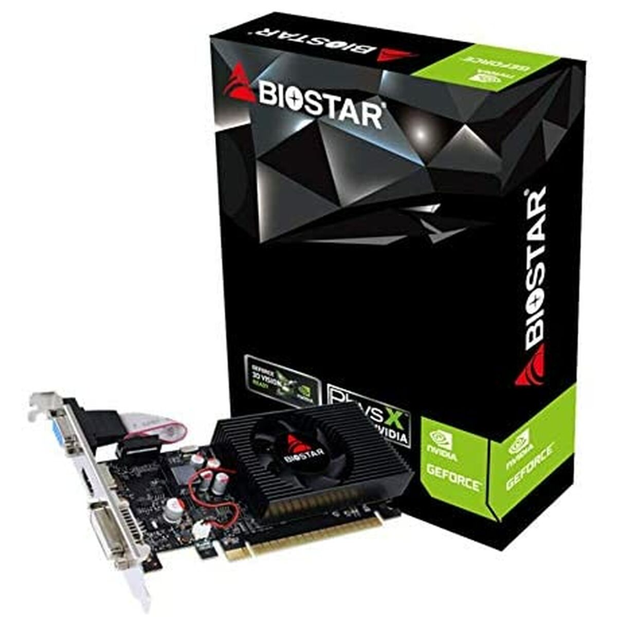 Afbeeldingen van Graphics card Biostar VN7313THX1 NVIDIA GDDR3