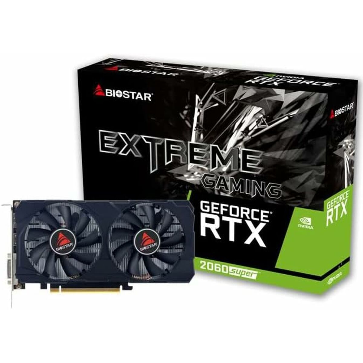 Afbeeldingen van Graphics card Biostar VGABIONVD0004 GeForce RTX 2060 Super GDDR6
