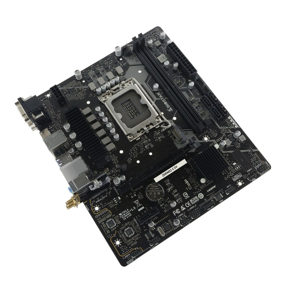 Image secondaire de Carte Mère Biostar Z690MX2-E D4 INTEL Z690 LGA 1700