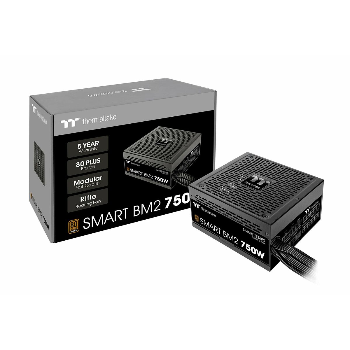 Image secondaire de Bloc dAlimentation THERMALTAKE Smart BM2 ATX 750 W 80 Plus Bronze