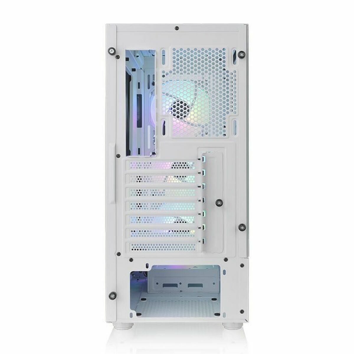 Bild von ATX Semi-tower Box THERMALTAKE View 200 TG Snow ARGB White