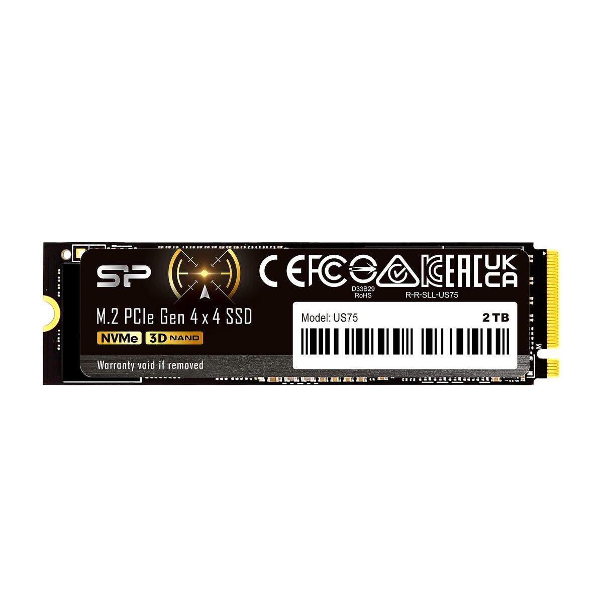 Disque dur Silicon Power SP02KGBP44US7505 2 TB SSD