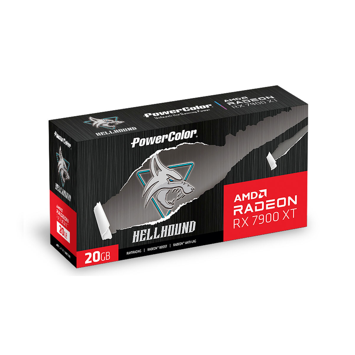Scheda Grafica Powercolor RX 7900 XT 20G-L/OC 3 GB GDDR6 AMD Radeon RX 7900 XT