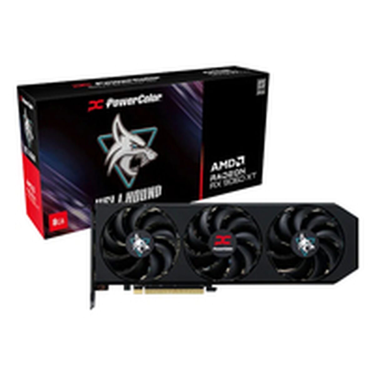 Image secondaire de Carte Graphique Powercolor RADEON RX 9060 XT 8 GB GDDR6