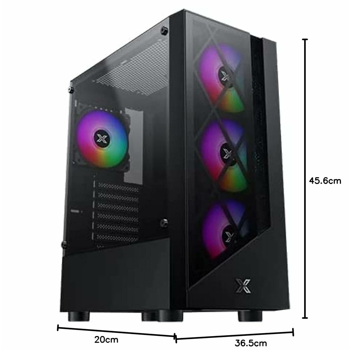 Afbeeldingen van ATX Semi-tower Box XIGMATEK Duke Black