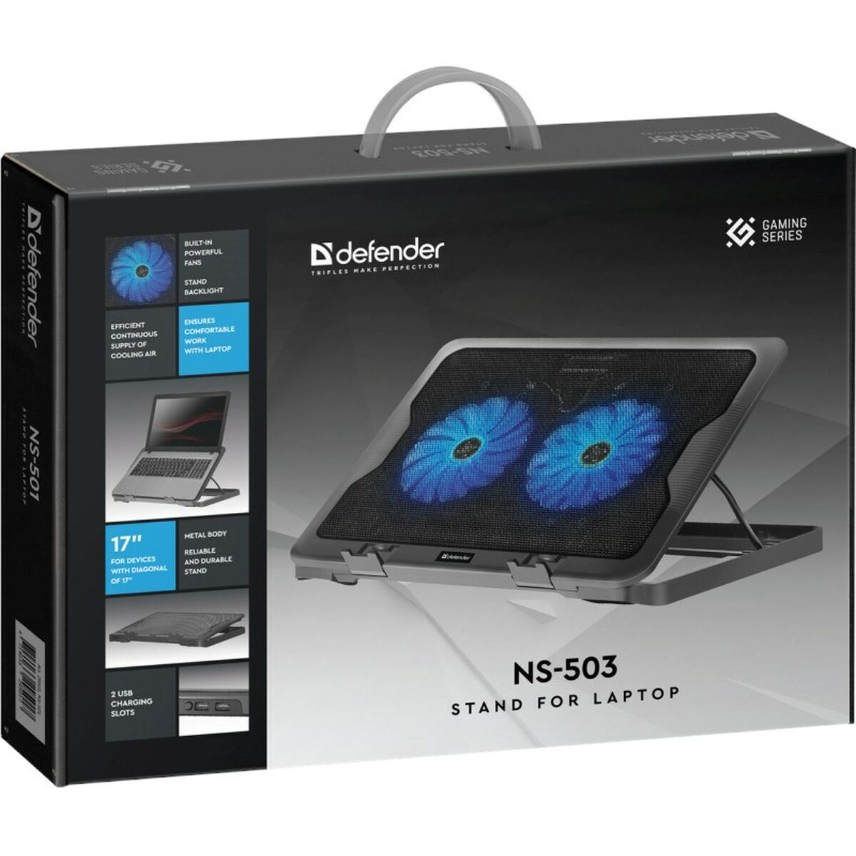 Afbeeldingen van Cooling Base for a Laptop Defender NS-503