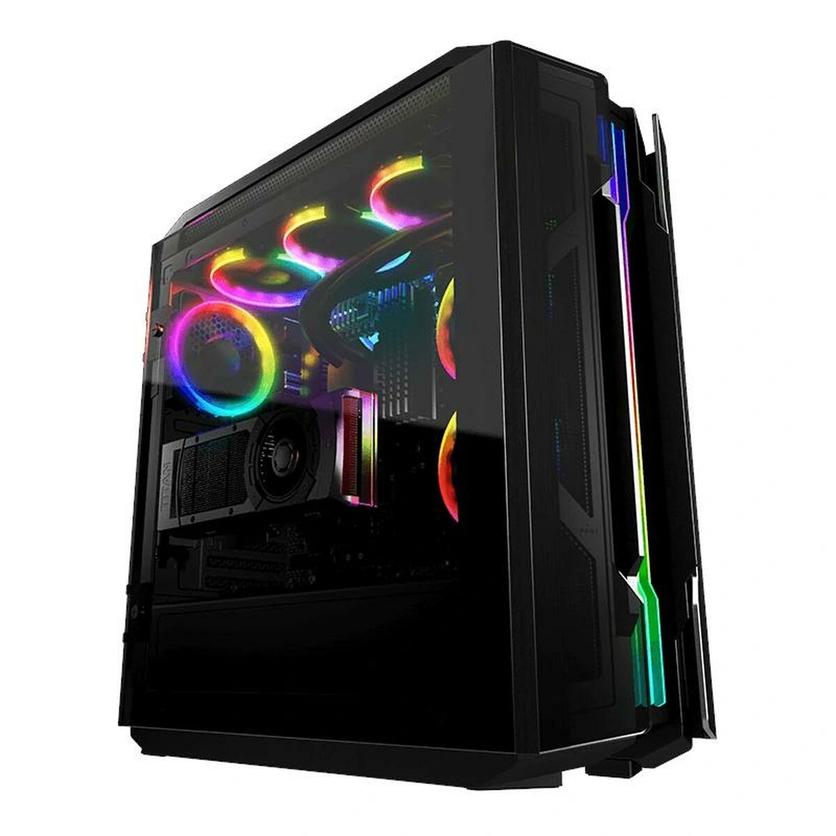 Afbeeldingen van ATX Semi-tower Box Cougar GeminiPro Black