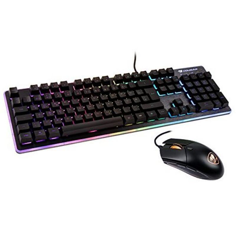Keyboard with Gaming Mouse Cougar 37DF2XNMB.0014 USB