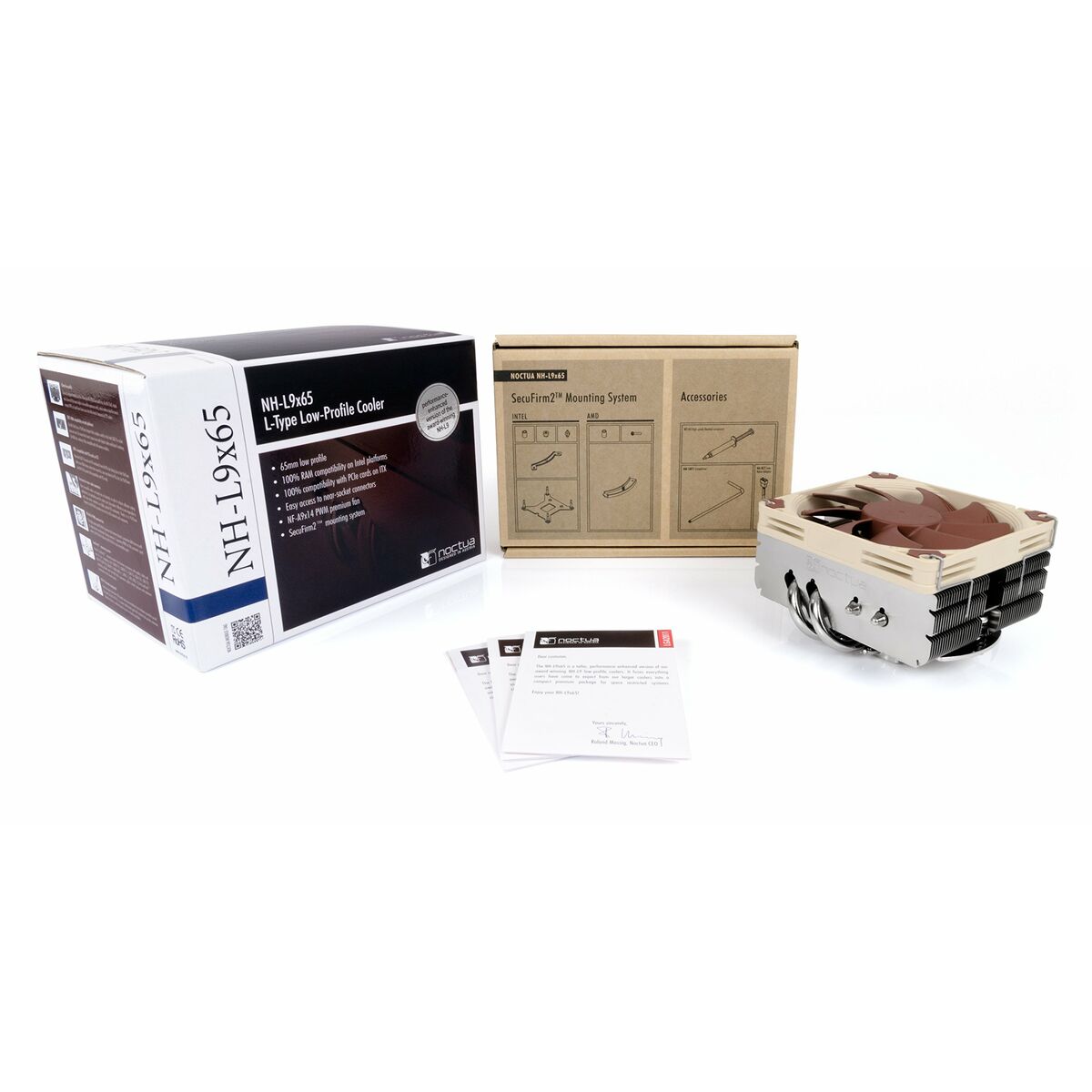 Ventilateur et dissipateur de chaleur PC Noctua NH-L9x65