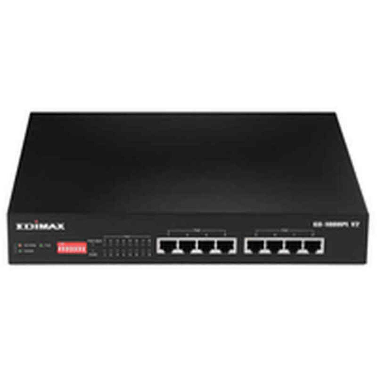 Switch Edimax GS-1008PL V2 Gigabit Ethernet Noir