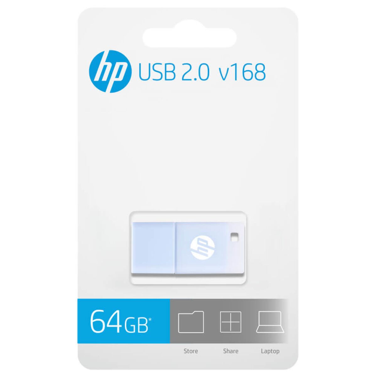 Clé USB HP X168 Bleu 64 GB