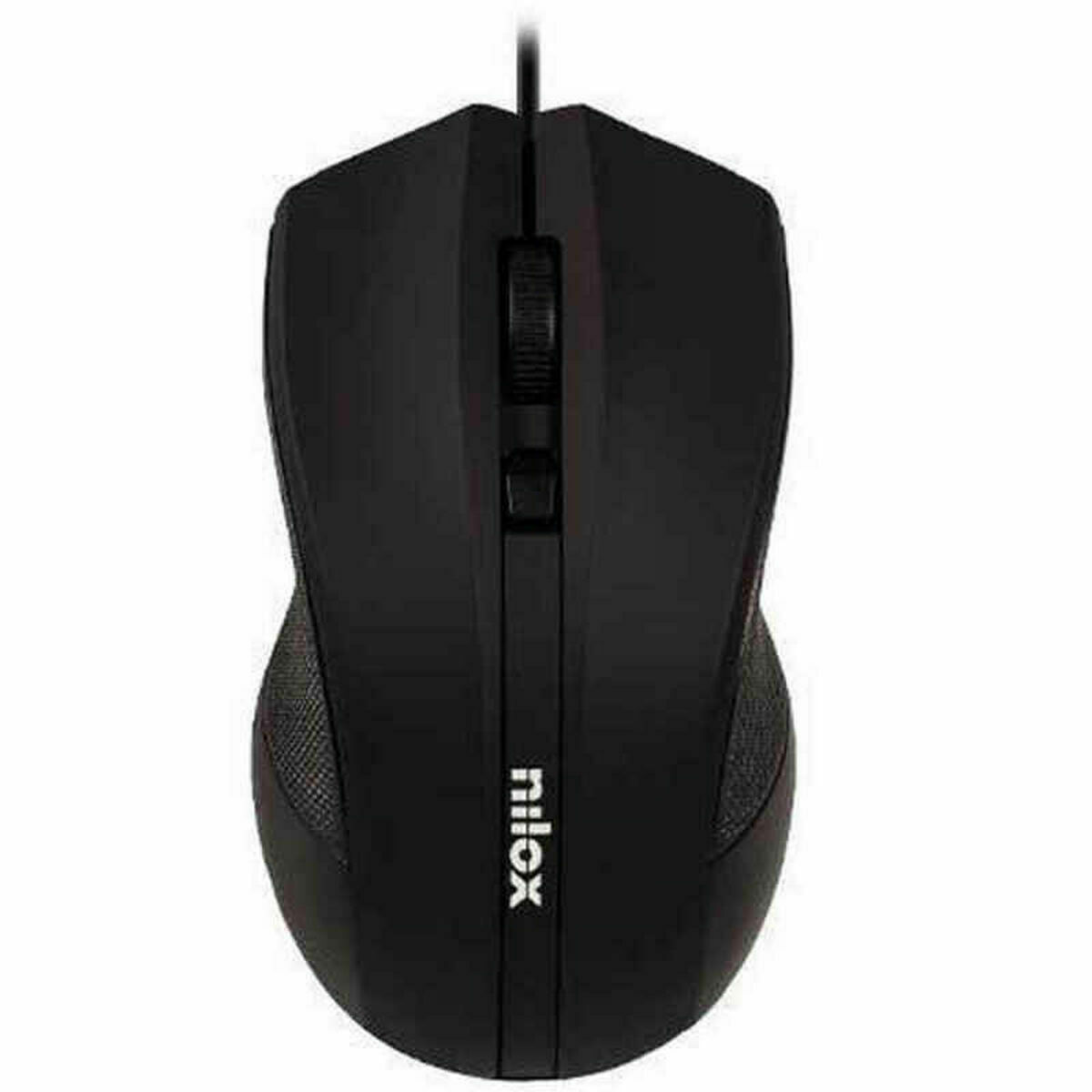 Afbeeldingen van Mouse Nilox MOUSB1002 Black 1600 dpi