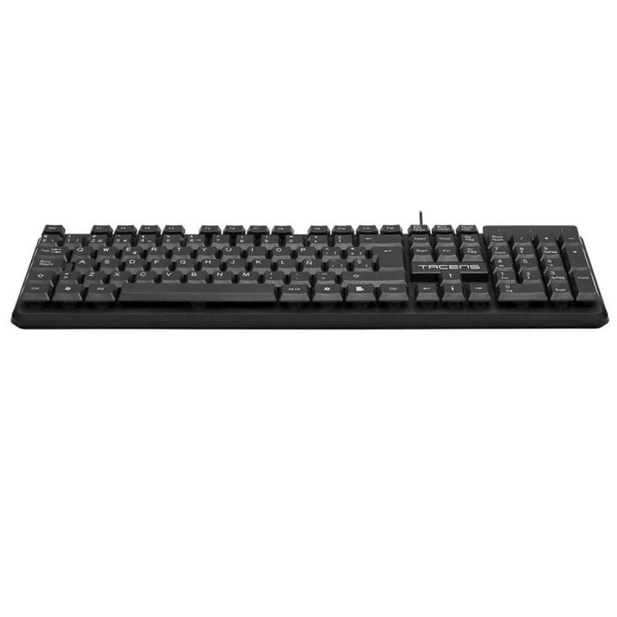 Bild von Keyboard Tacens AK0ES Black Spanish Qwerty