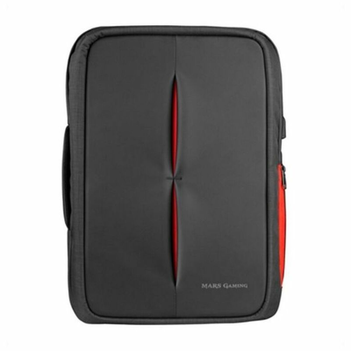 Antityveri rygsæk med USB og tablet og bærbar computer ruminddeling Mars Gaming MB2 17"