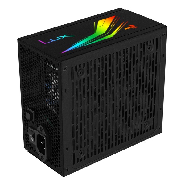 Gaming Power Supply Aerocool LUXRGB650M RGB 650W Black