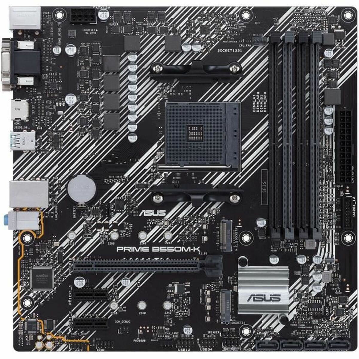 Image de Motherboard Asus PRIME B550M-K AMD AM4 AMD B550 AMD