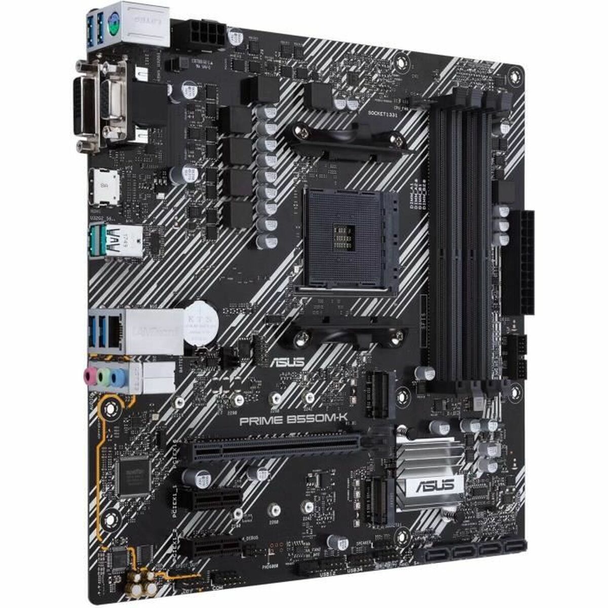 Image de Motherboard Asus PRIME B550M-K AMD AM4 AMD B550 AMD