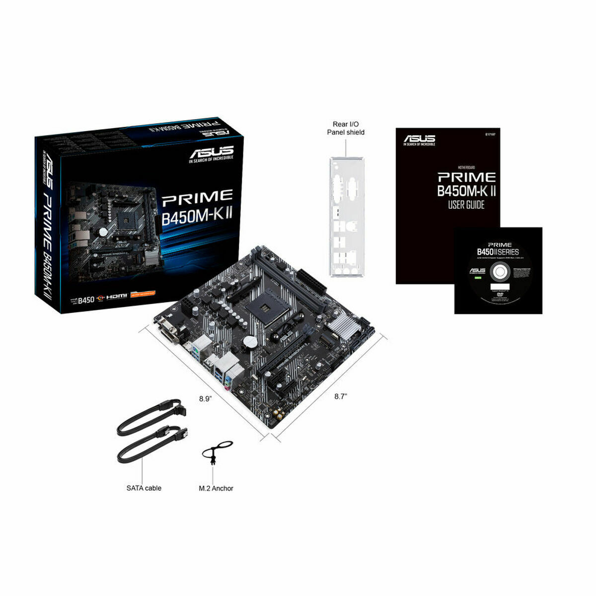Picture of Motherboard Asus 90MB1600-M0EAY0 AMD B450 AMD AMD AM4