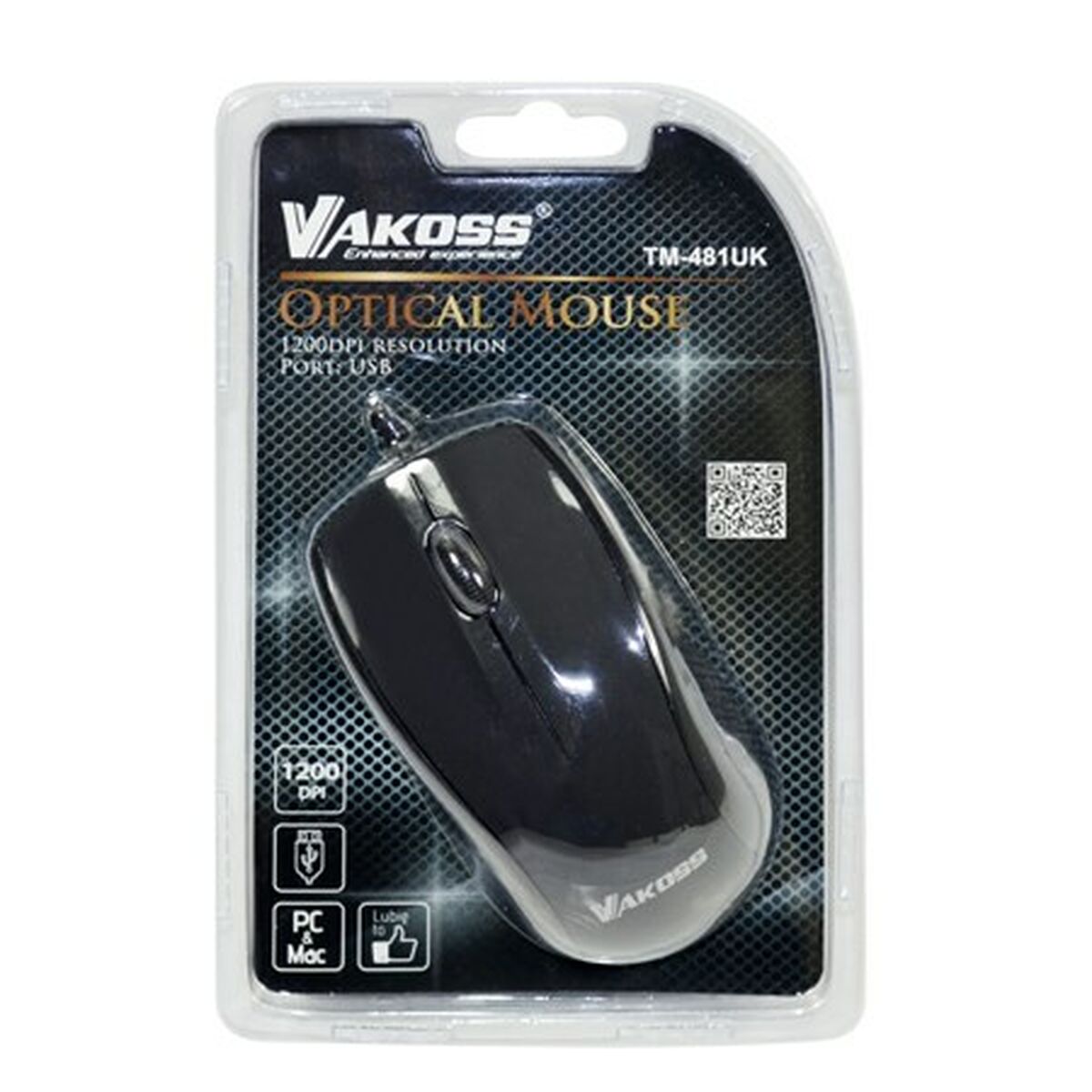 Image secondaire de Souris Vakoss TM-481UK Noir