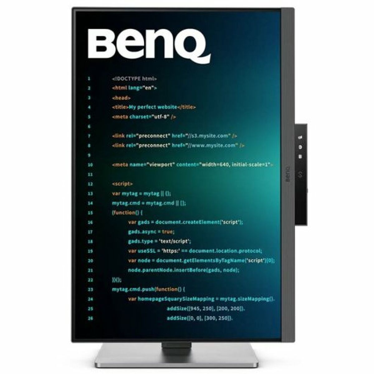 Picture of Gaming Monitor BenQ RD280UA 4K Ultra HD 28"