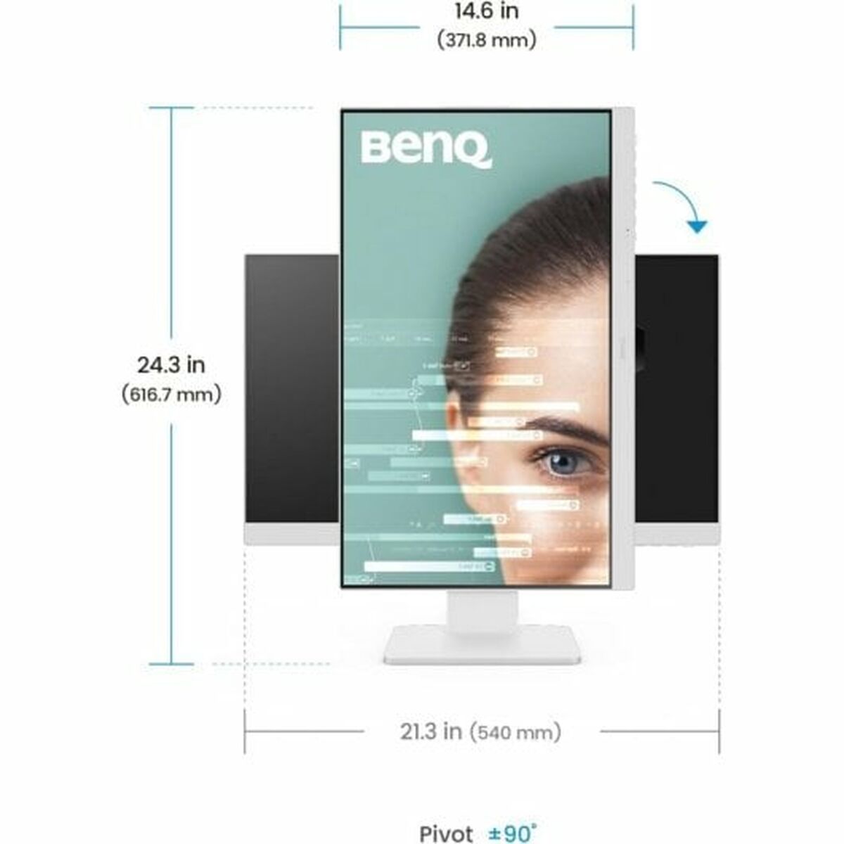 Picture of Monitor BenQ GW2486TC 23,8" Full HD