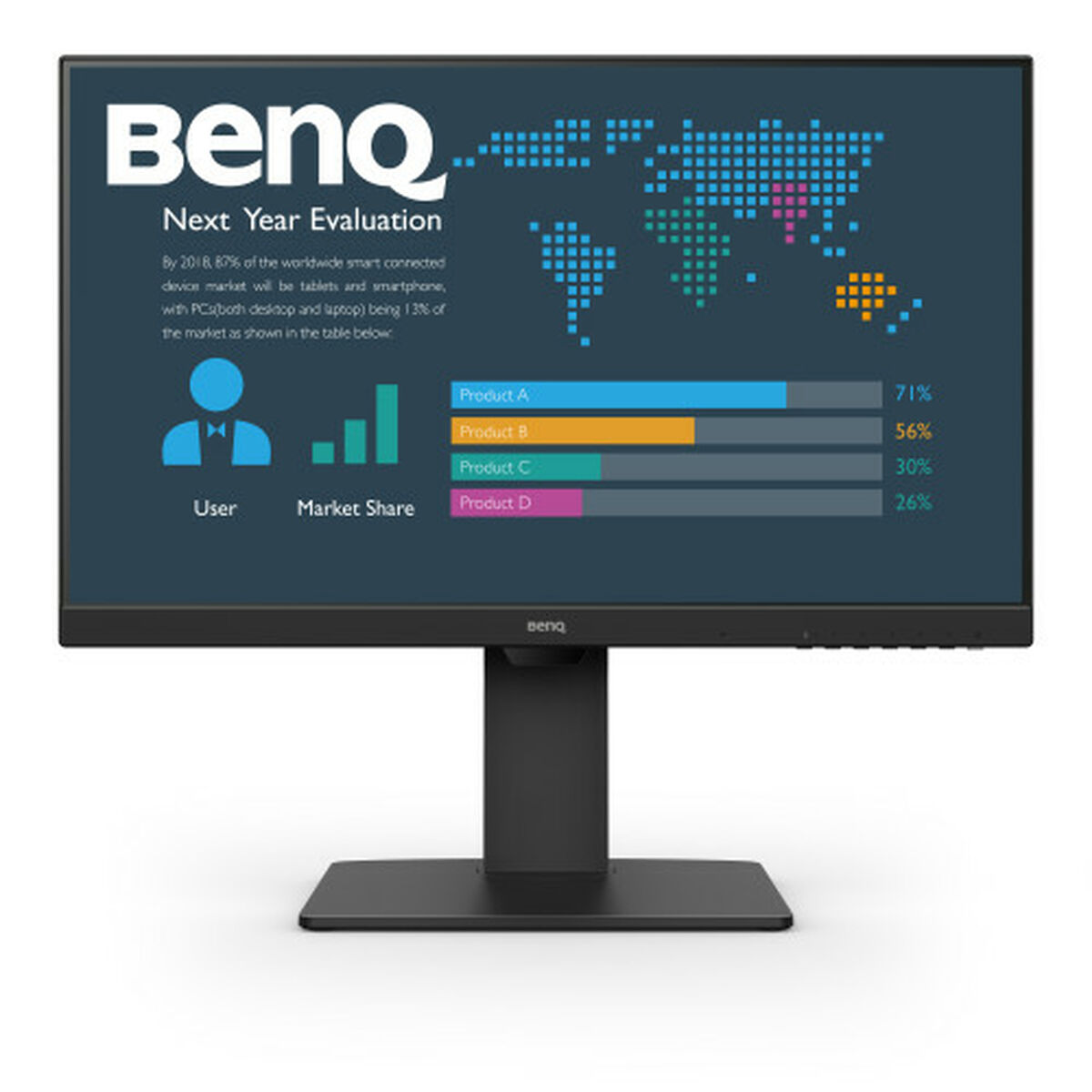 Obrazek Monitor BenQ BL2486TC Full HD 23,8"