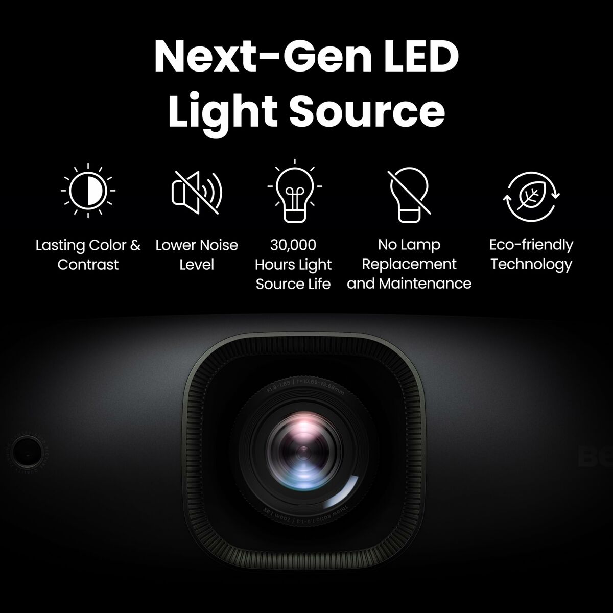 Projector BenQ 9H.JSX77.57E Full HD 3840 x 2160 px