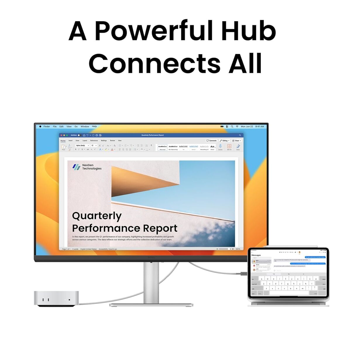 Obrazek Gaming Monitor BenQ MA320UP 4K Ultra HD 31,5"