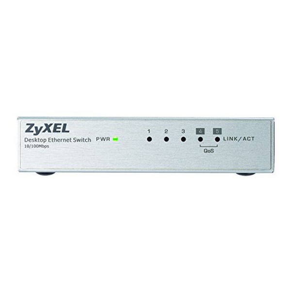 Switch de Sobremesa ZyXEL ES-105AV3-EU0101F 200 Mbps LAN RJ45 x 5 Blanco