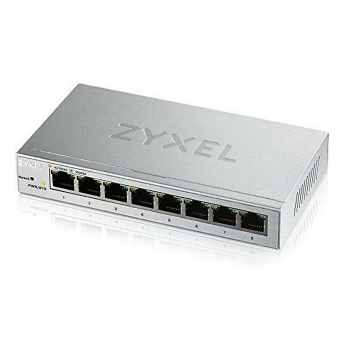 Switch til desktop ZyXEL GS1200-8-EU0101F 16 Gbps LAN RJ45 x 8