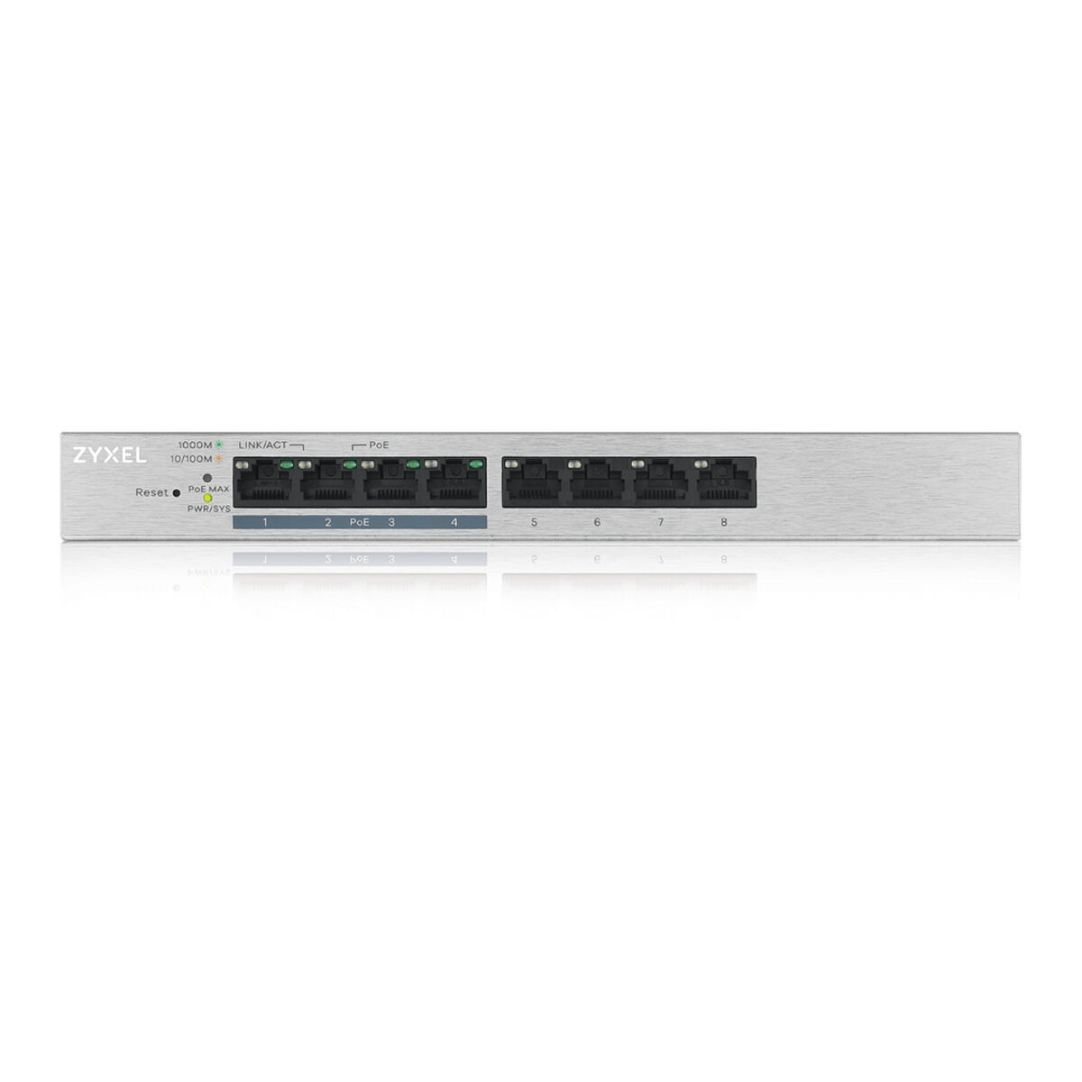 Afbeeldingen van Switch ZyXEL GS1200-8HP v2
