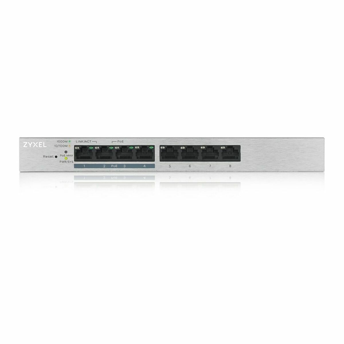 Afbeeldingen van Switch ZyXEL GS1200-8HP v2