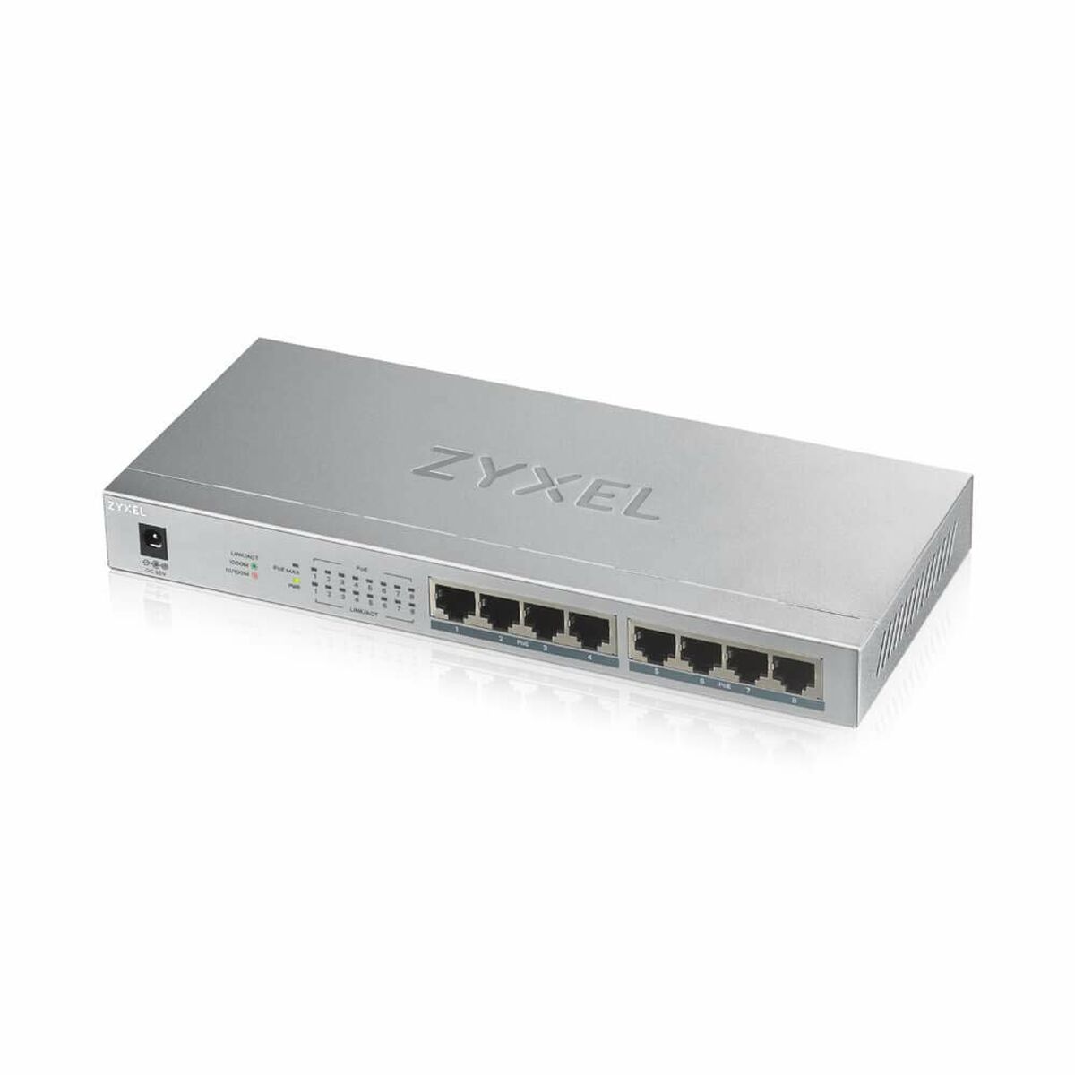 Picture of Switch ZyXEL GS1008HP-EU0101F 16 Gbps