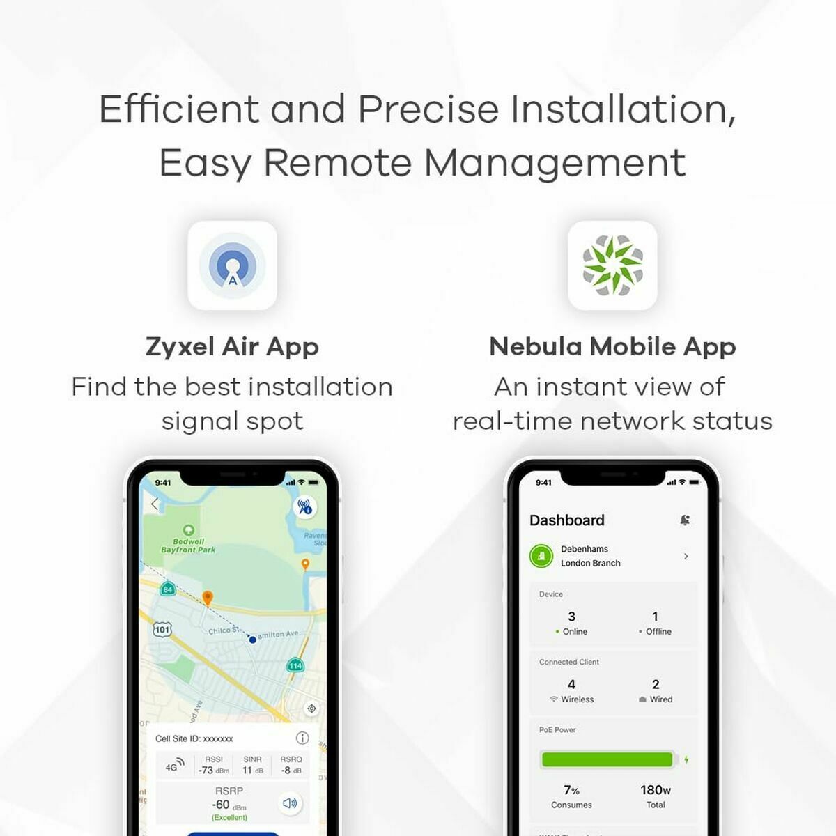 Afbeeldingen van Router ZyXEL FWA-710-EU0102F White RJ45 Ethernet LAN