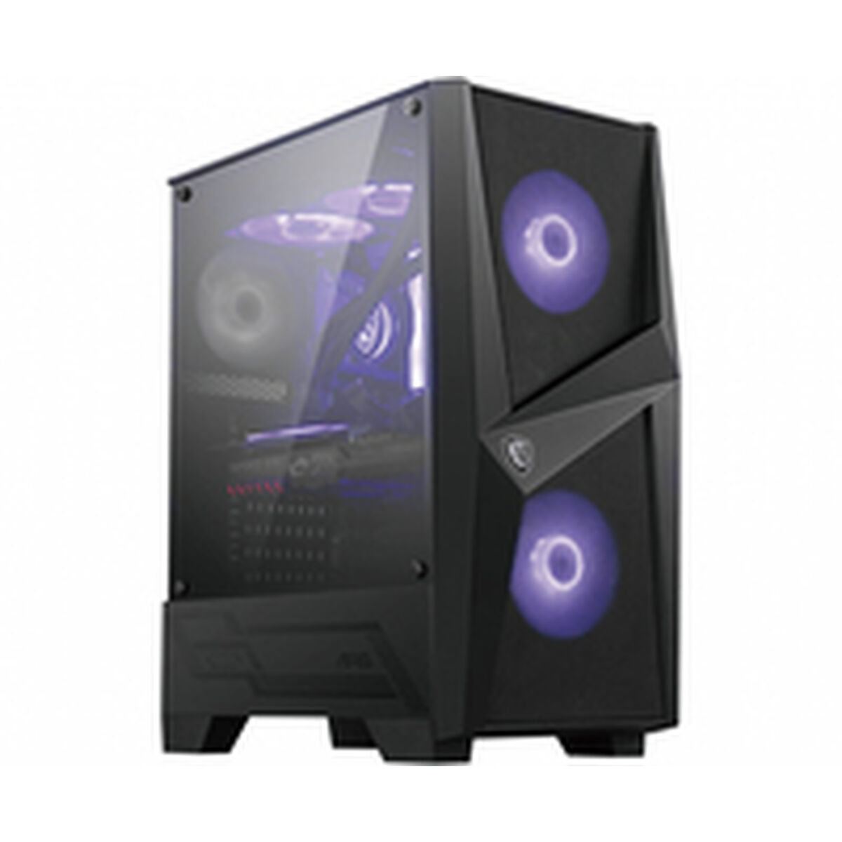 Image de ATX Semi-tower Box MSI MAG FORGE 100M Black Purple